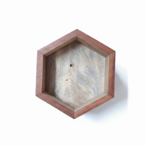 wooden chakor candle