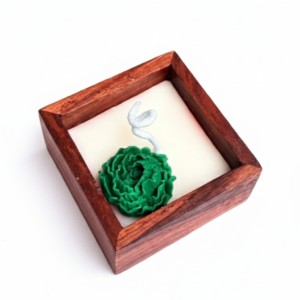 wooden tealight candle holder
