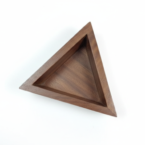 wooden tring candle