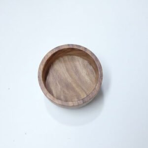 wooden small circle candle holder
